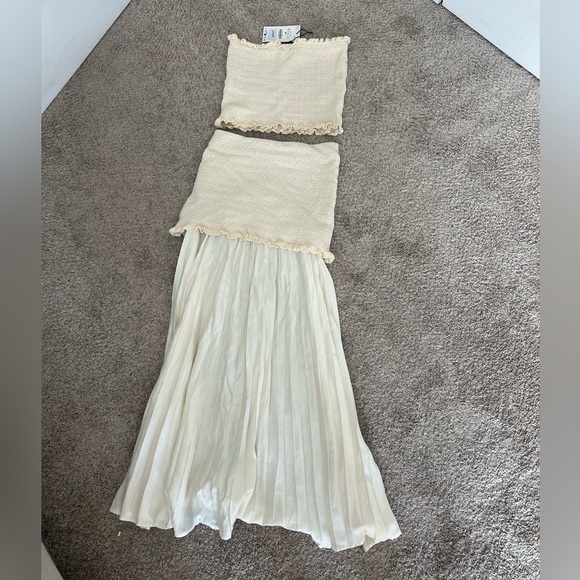 Zara Cream Two-Piece Set - never worn! - Picture 2 of 6